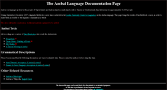 Desktop Screenshot of ambai.digitalwords.net